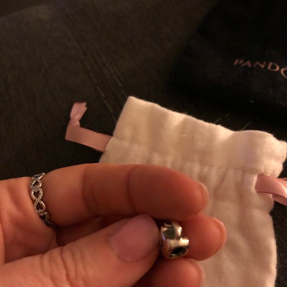 Pandora lock and key two tone gold key - Picture 2 of 2